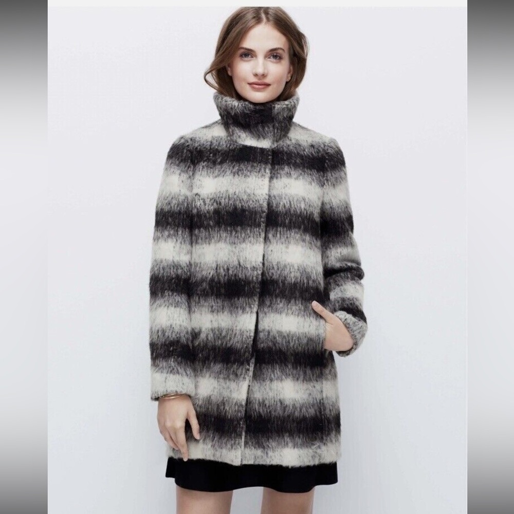 wool blend coat - xxs ann taylor
